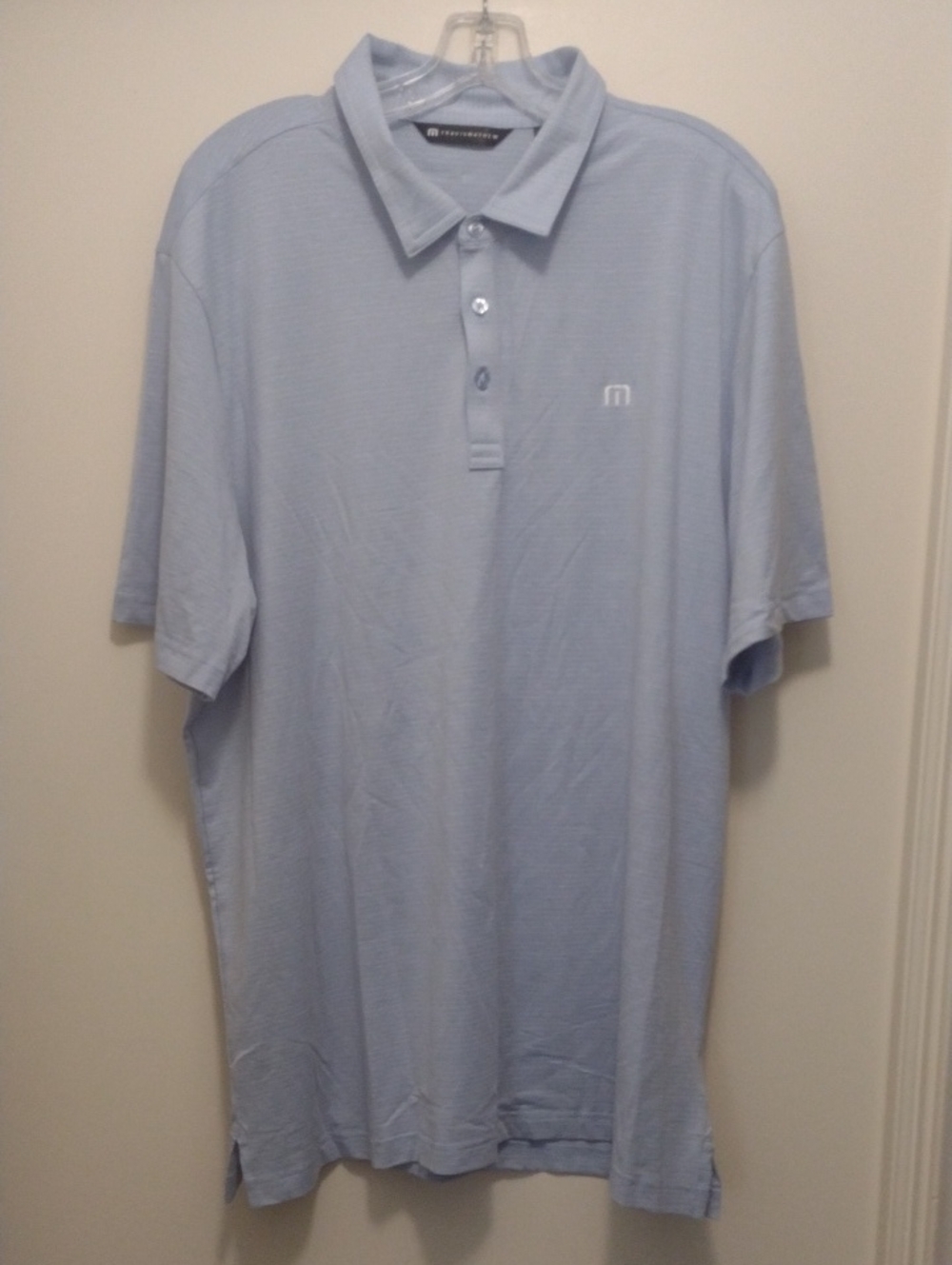 Travis Mathew Men's Blue Polo Shirt (J971)